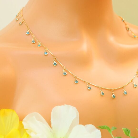 Minimalist Necklace, Sleek & Modern Design, Women’s Fashion, YC110500-N - Picture 8 of 10